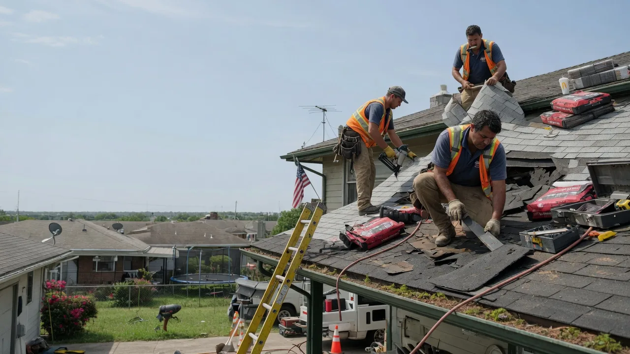 Roof Repair in Golden Eagle, IL near me